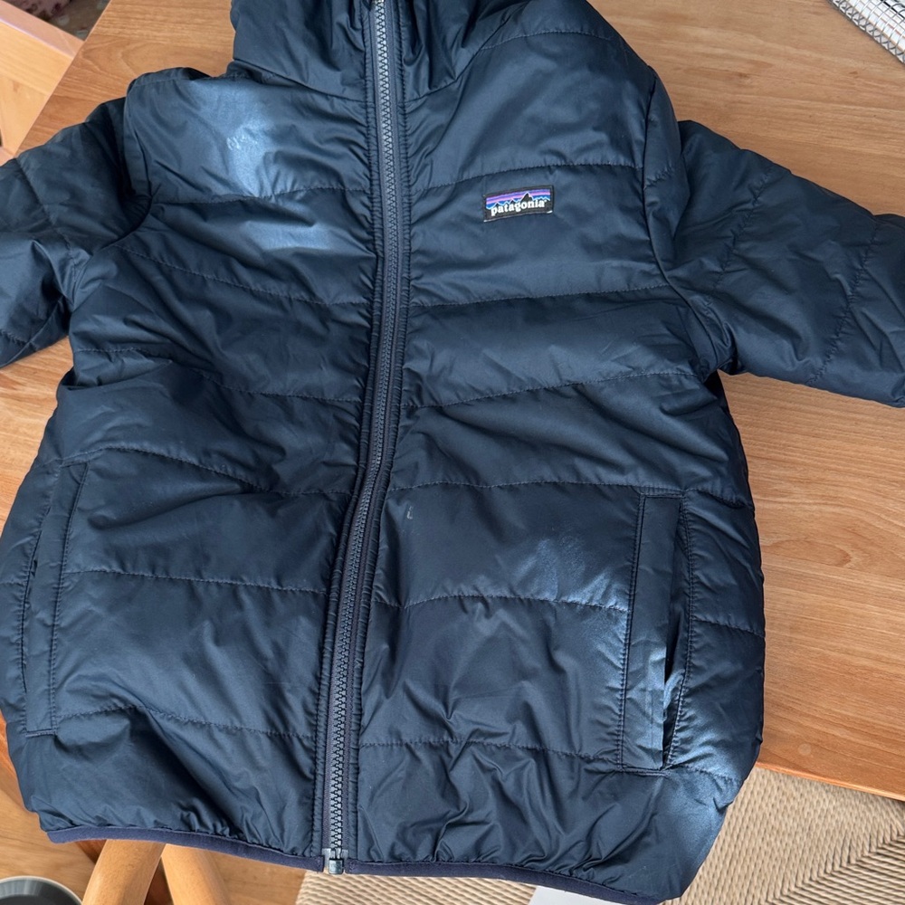 Patagonia Kids Navy Puffer Jacket